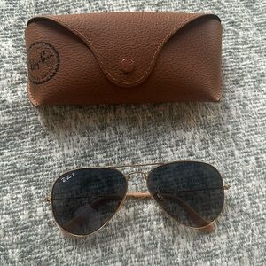 RAYBAN POLARIZED CLASSIC AVIATORS